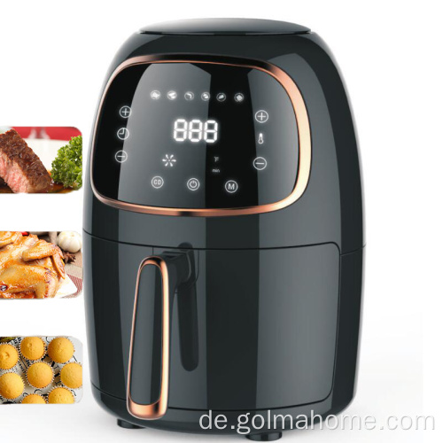 Schneller Mini-Luftofen-Toaster für 2-3 Personen